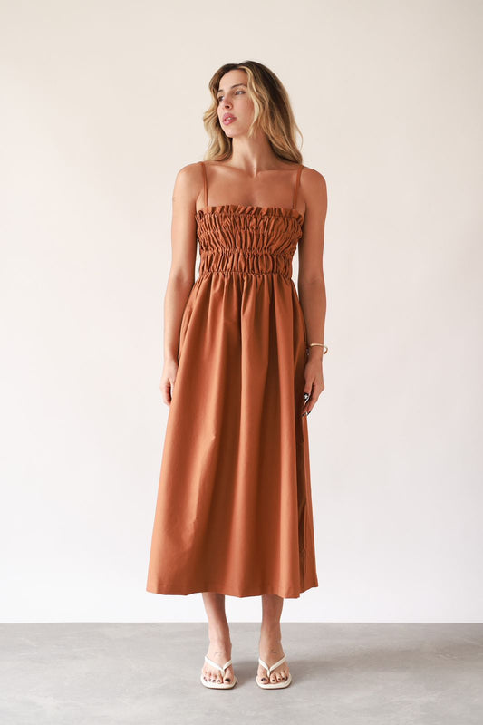 Vestido Ipanema Aurora | Marrom