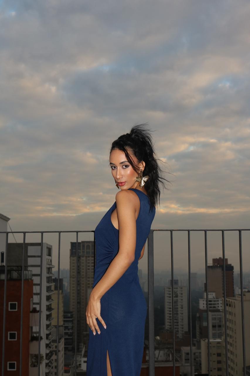 Vestido Ipanema Heloisa | Azul Marinho