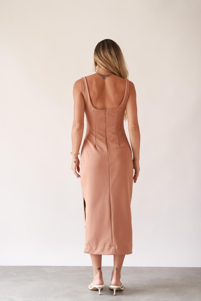 Vestido Ipanema Luciana | Bege