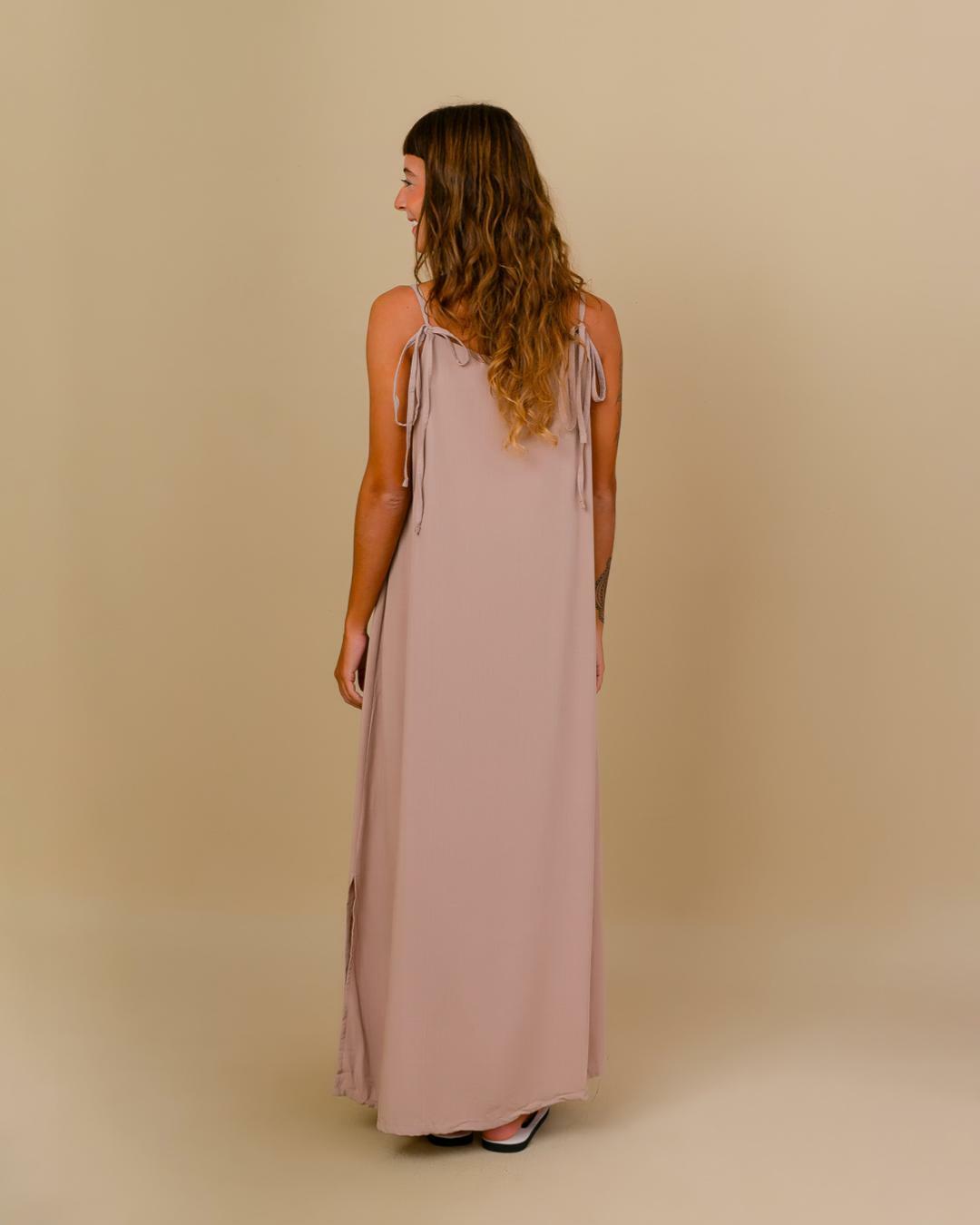 Vestido Essencial Duna | Areia