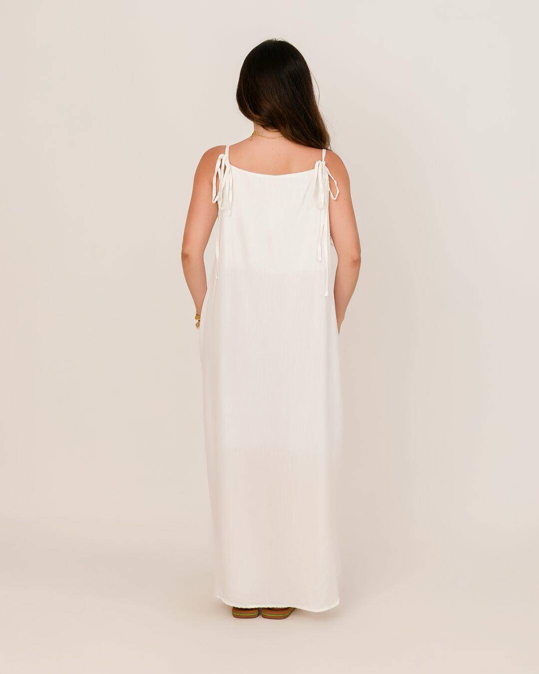 Vestido Essencial Duna | Off White