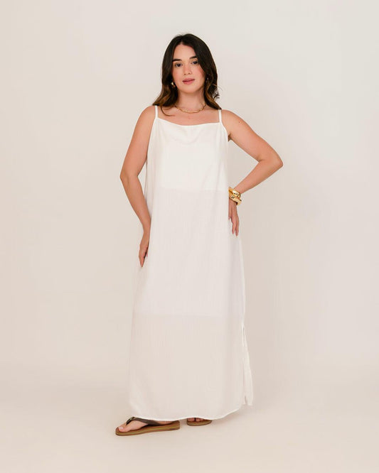 Vestido Essencial Duna | Off White
