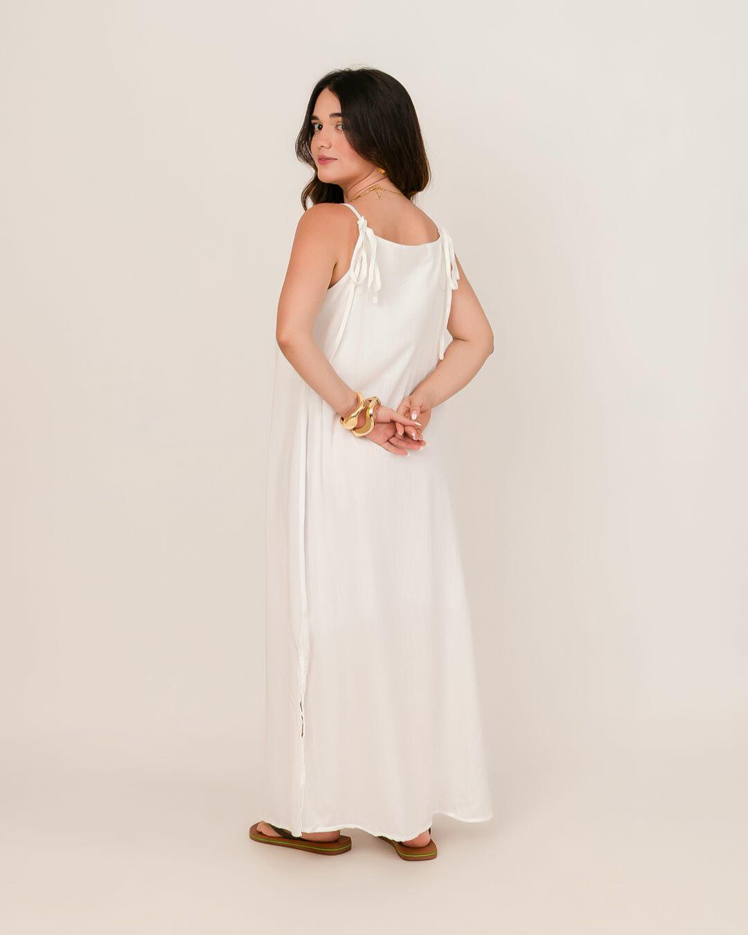 Vestido Essencial Duna | Off White