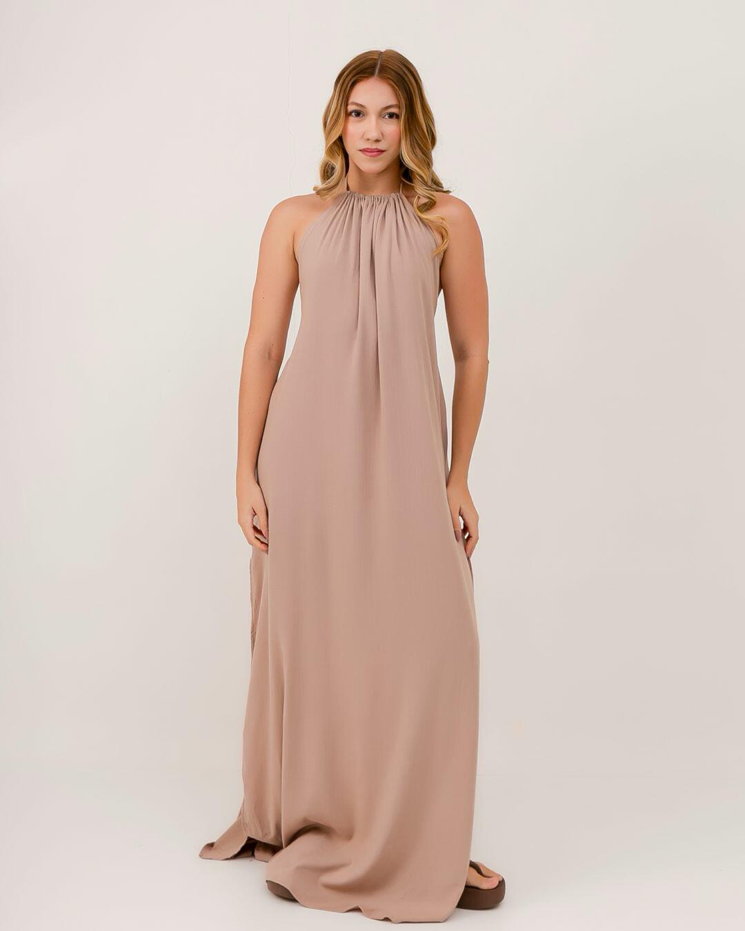 Vestido Essencial Serena | Cappuccino