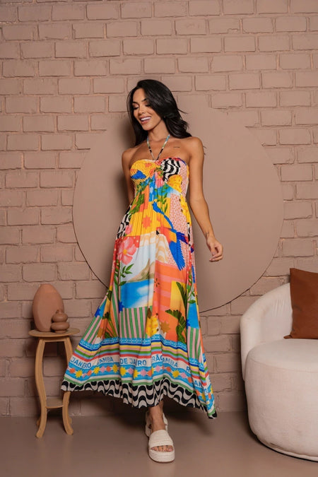 Vestido Lastex Rio de Janê